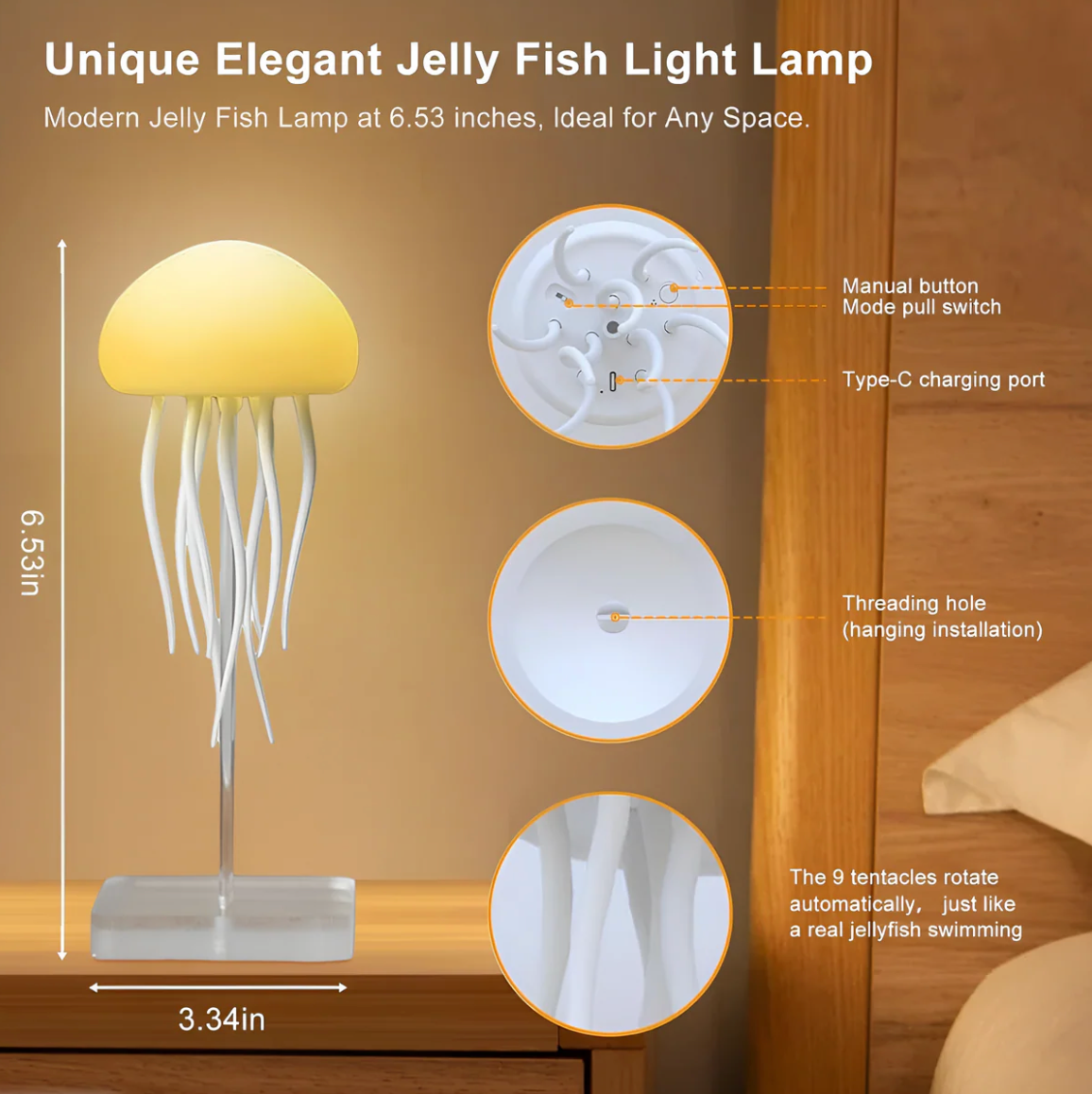 Jellylume´s Dancing Jellyfish Lamp